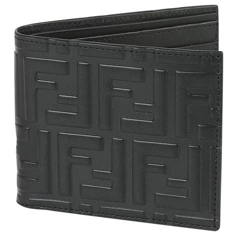 mens fendi wallets|fendi men's long wallet.